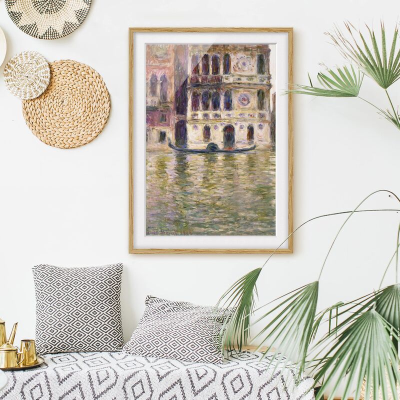 Póster enmarcado - Claude Monet - The Palazzo Dario Dimensión LxA: 40cm x 30cm, Marco: Roble
Póster enmarcado - Claude Monet - The Palazzo Dario Dimensión LxA: 40cm x 30cm, Marco: Roble