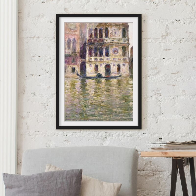 Póster enmarcado - Claude Monet - The Palazzo Dario Dimensión LxA: 55cm x 40cm, Marco: Negro
Póster enmarcado - Claude Monet - The Palazzo Dario Dimensión LxA: 55cm x 40cm, Marco: Negro