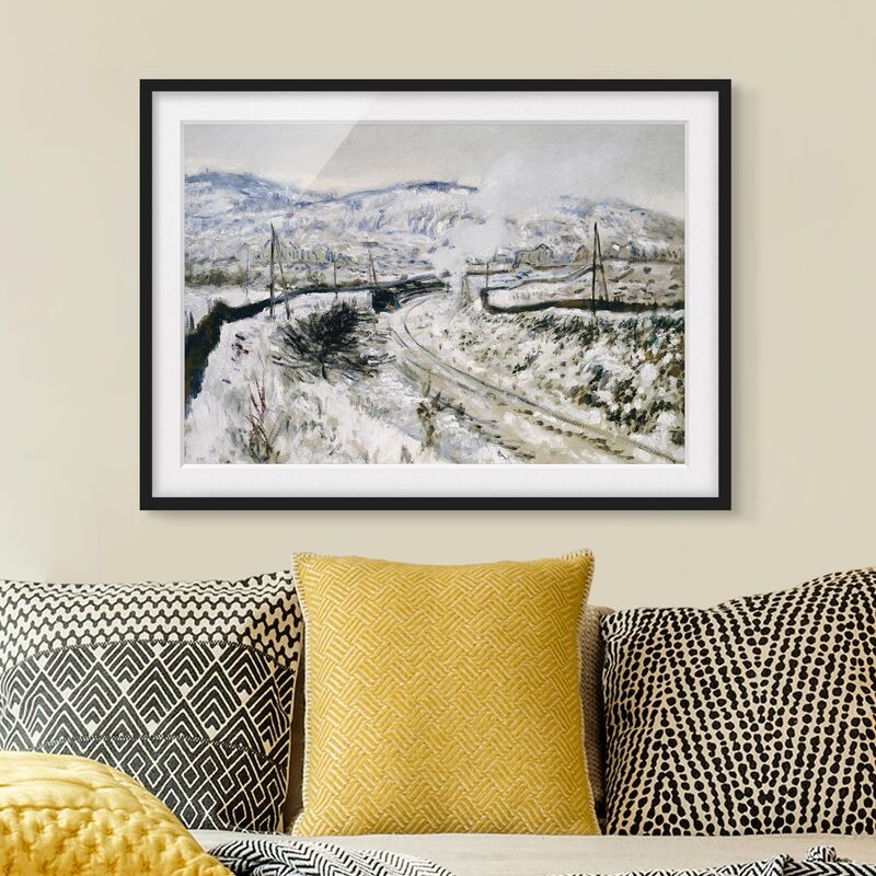 Póster enmarcado - Claude Monet - Train In The Snow Dimensión LxA: 30cm x 40cm, Marco: Negro
Póster enmarcado - Claude Monet - Train In The Snow Dimensión LxA: 30cm x 40cm, Marco: Negro