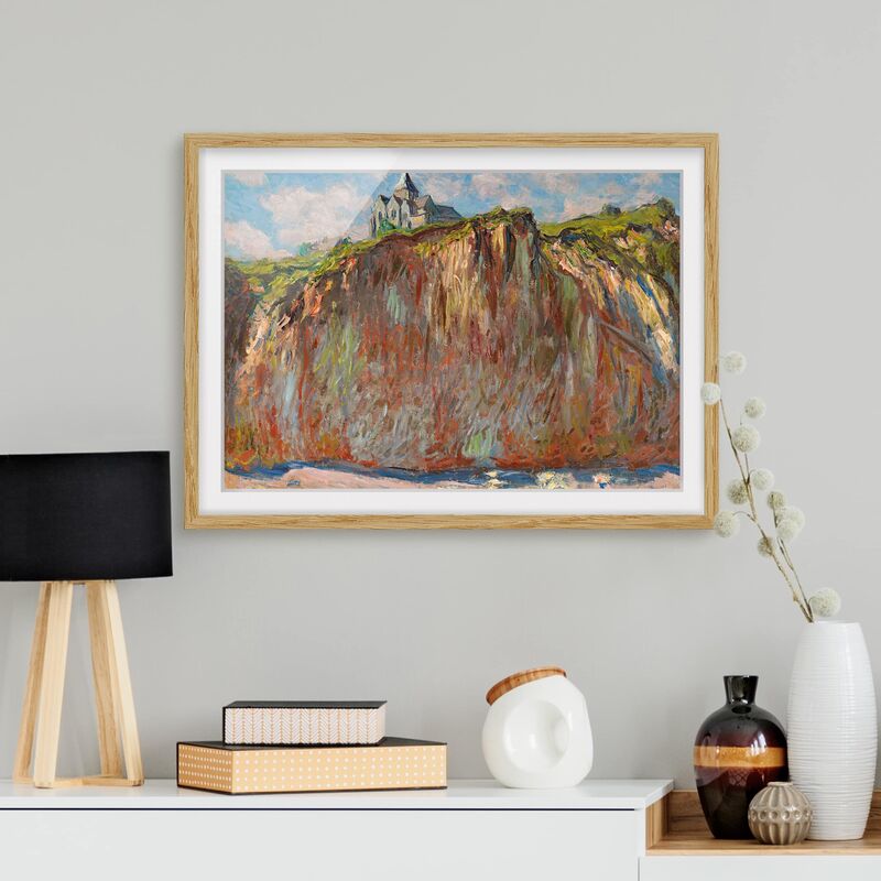 Póster enmarcado - Claude Monet - Varengeville Morning Light Dimensión LxA: 30cm x 40cm, Marco: Roble
Póster enmarcado - Claude Monet - Varengeville Morning Light Dimensión LxA: 30cm x 40cm, Marco: Roble