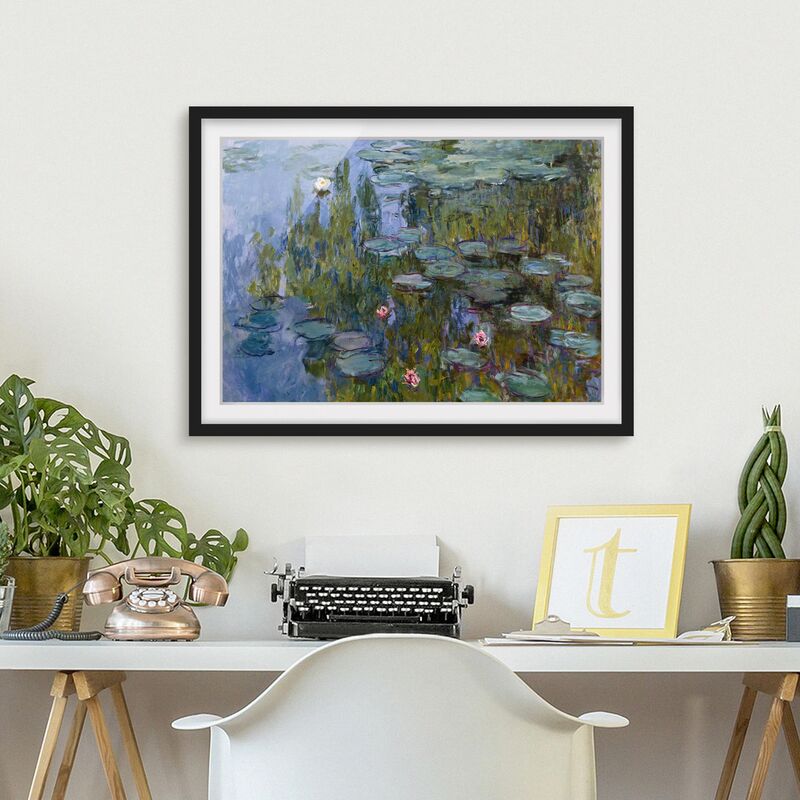 Póster enmarcado - Claude Monet - Water Lilies (Nympheas) Dimensión LxA: 30cm x 40cm, Marco: Negro
Póster enmarcado - Claude Monet - Water Lilies (Nympheas) Dimensión LxA: 30cm x 40cm, Marco: Negro
