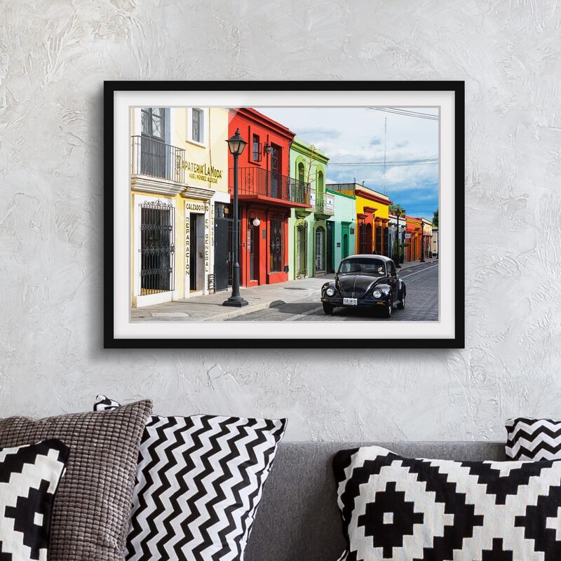 Póster enmarcado - Colorful Facades Black Beetle Dimensión LxA: 50cm x 70cm, Marco: Negro
Póster enmarcado - Colorful Facades Black Beetle Dimensión LxA: 50cm x 70cm, Marco: Negro