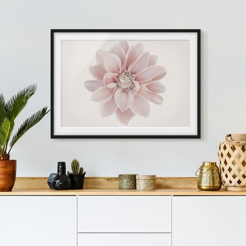 Póster enmarcado - Dalia in pastello bianco e rosa Dimensión LxA: 70cm x 100cm, Marco: Negro
Póster enmarcado - Dalia in pastello bianco e rosa Dimensión LxA: 70cm x 100cm, Marco: Negro