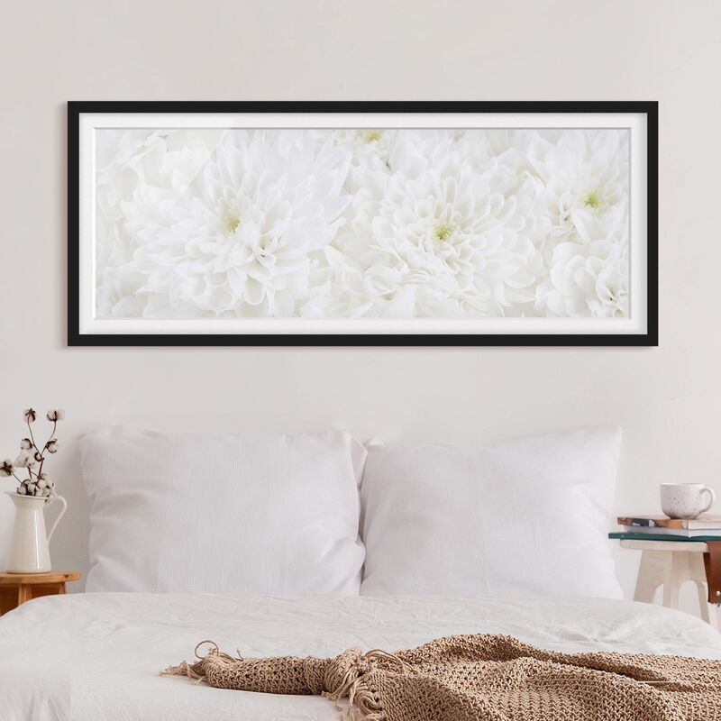 Póster enmarcado - Dalie Blumenmeer Bianco Dimensión LxA: 20cm x 50cm, Marco: Negro
Póster enmarcado - Dalie Blumenmeer Bianco Dimensión LxA: 20cm x 50cm, Marco: Negro