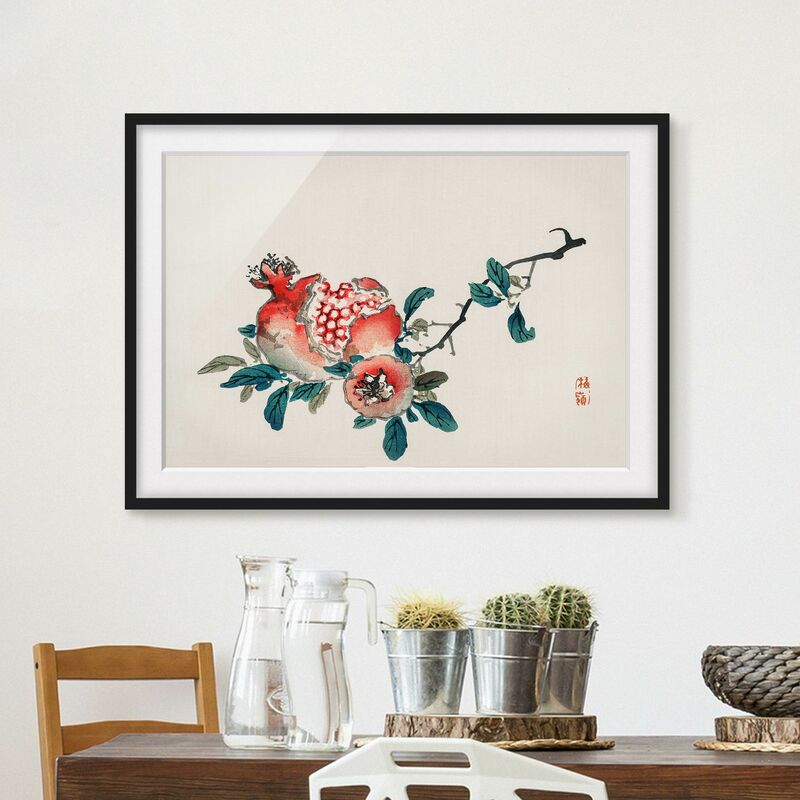Póster enmarcado - Disegno Melograno asiatico Vintage Dimensión LxA: 70cm x 100cm, Marco: Negro
Póster enmarcado - Disegno Melograno asiatico Vintage Dimensión LxA: 70cm x 100cm, Marco: Negro