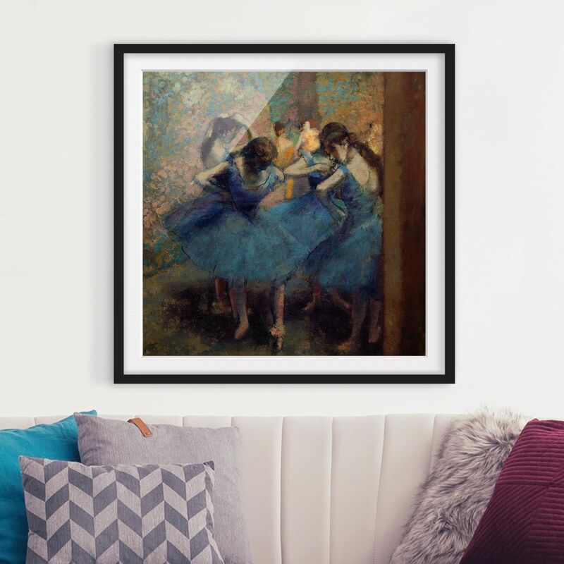 Póster enmarcado - Edgar Degas - Blue Dancers Dimensión LxA: 20cm x 20cm, Marco: Negro
Póster enmarcado - Edgar Degas - Blue Dancers Dimensión LxA: 20cm x 20cm, Marco: Negro