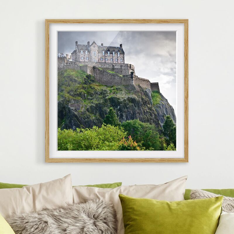 Póster enmarcado - Edinburgh Castle Dimensión LxA: 20cm x 20cm, Marco: Roble
Póster enmarcado - Edinburgh Castle Dimensión LxA: 20cm x 20cm, Marco: Roble