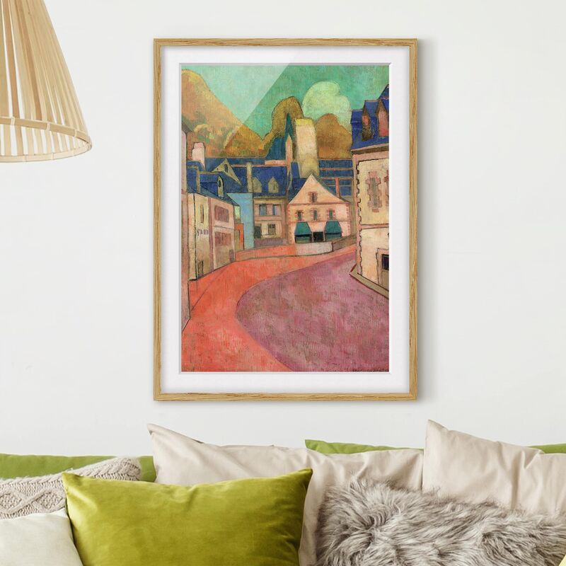 Póster enmarcado - Emile Bernard - La Rue Rose À Pont-Aven Dimensión LxA: 24cm x 18cm, Marco: Roble
Póster enmarcado - Emile Bernard - La Rue Rose À Pont-Aven Dimensión LxA: 24cm x 18cm, Marco: Roble