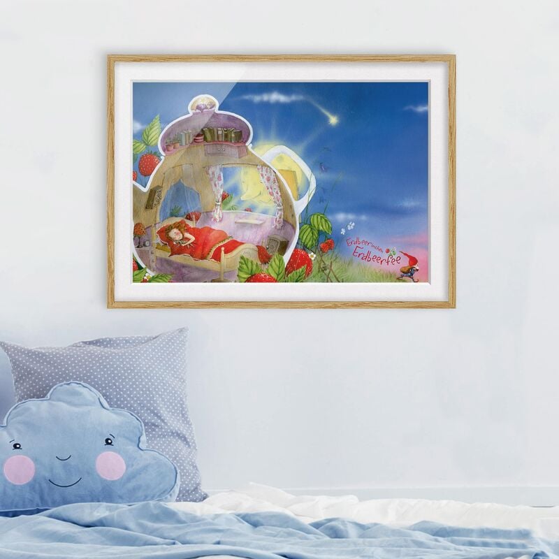 Póster enmarcado - Erdbeerinchen Erdbeerfee - Sleep Well! Dimensión LxA: 50cm x 70cm, Marco: Roble
Póster enmarcado - Erdbeerinchen Erdbeerfee - Sleep Well! Dimensión LxA: 50cm x 70cm, Marco: Roble