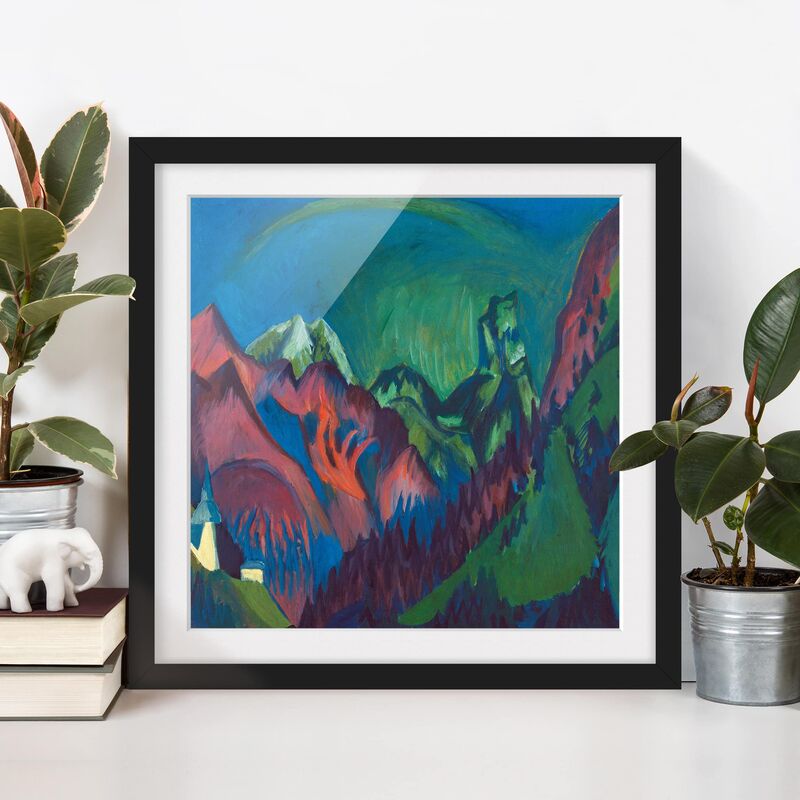 Póster enmarcado - Ernst Ludwig Kirchner - Canyon Zügenschlucht Near Monstein Dimensión LxA: 50cm x 50cm, Marco: Negro
Póster enmarcado - Ernst Ludwig Kirchner - Canyon Zügenschlucht Near Monstein Dimensión LxA: 50cm x 50cm, Marco: Negro