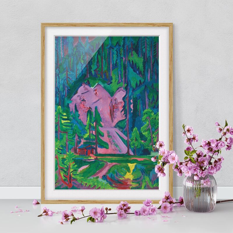 Póster enmarcado - Ernst Ludwig Kirchner - Quarry In The Wild Dimensión LxA: 55cm x 40cm, Marco: Roble
Póster enmarcado - Ernst Ludwig Kirchner - Quarry In The Wild Dimensión LxA: 55cm x 40cm, Marco: Roble