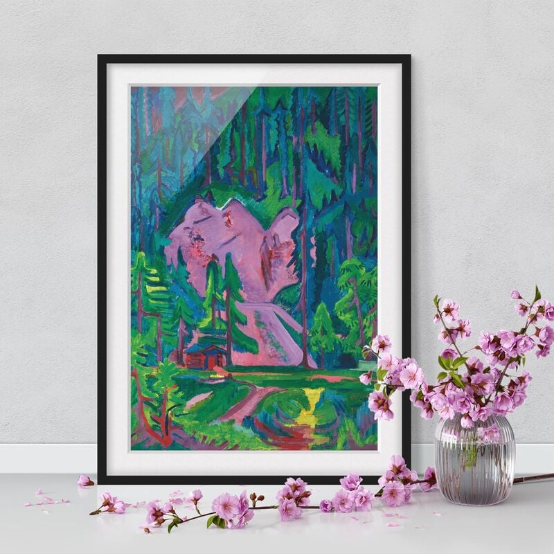 Póster enmarcado - Ernst Ludwig Kirchner - Quarry In The Wild Dimensión LxA: 24cm x 18cm, Marco: Negro
Póster enmarcado - Ernst Ludwig Kirchner - Quarry In The Wild Dimensión LxA: 24cm x 18cm, Marco: Negro