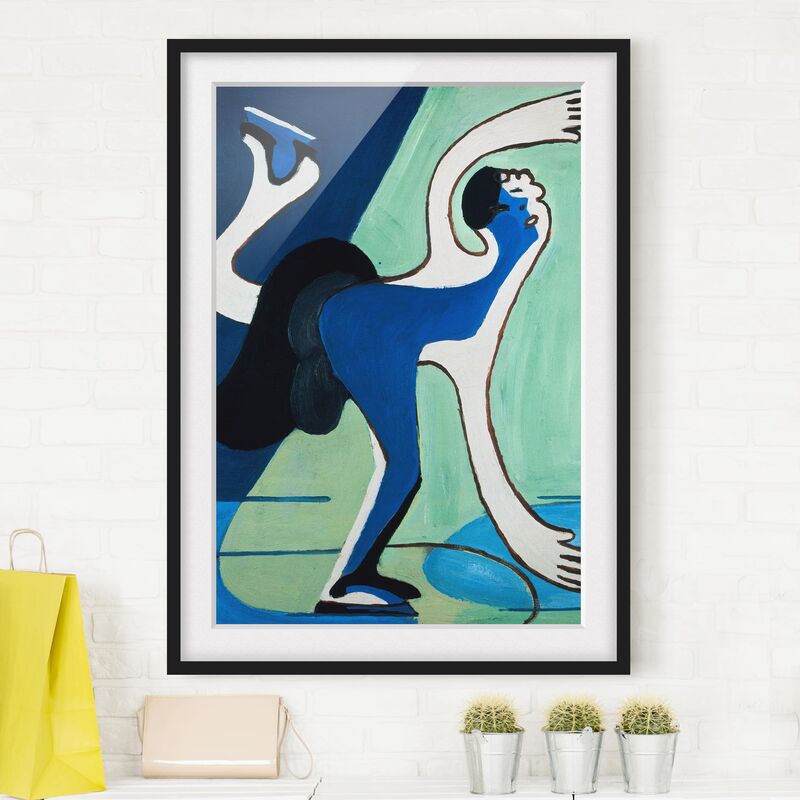 Póster enmarcado - Ernst Ludwig Kirchner - The Ice Skater Dimensión LxA: 100cm x 70cm, Marco: Negro
Póster enmarcado - Ernst Ludwig Kirchner - The Ice Skater Dimensión LxA: 100cm x 70cm, Marco: Negro