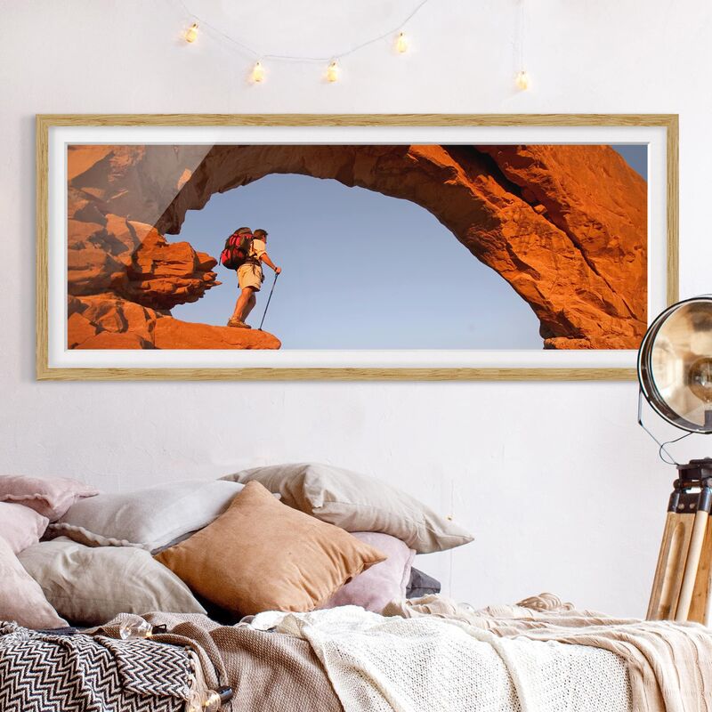 Póster enmarcado - Escursione Attraverso Il Canyon Dimensión LxA: 20cm x 50cm, Marco: Roble
Póster enmarcado - Escursione Attraverso Il Canyon Dimensión LxA: 20cm x 50cm, Marco: Roble