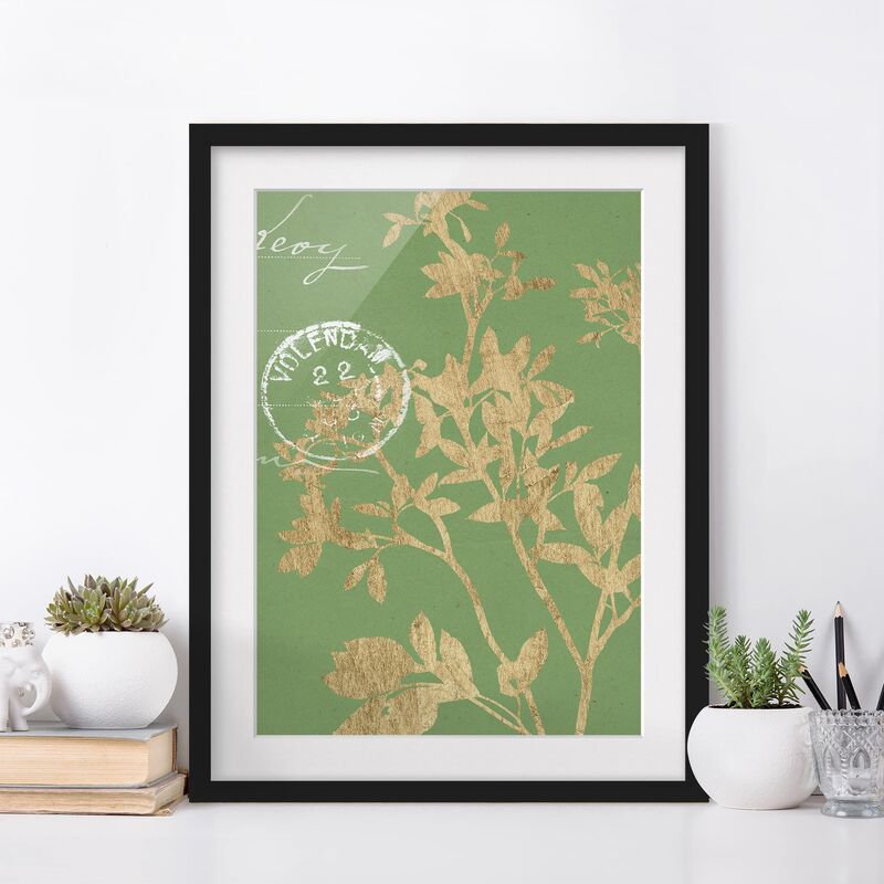 Póster enmarcado - Foglie D'Oro Su Lind Ii Dimensión LxA: 70cm x 50cm, Marco: Negro
Póster enmarcado - Foglie D'Oro Su Lind Ii Dimensión LxA: 70cm x 50cm, Marco: Negro
