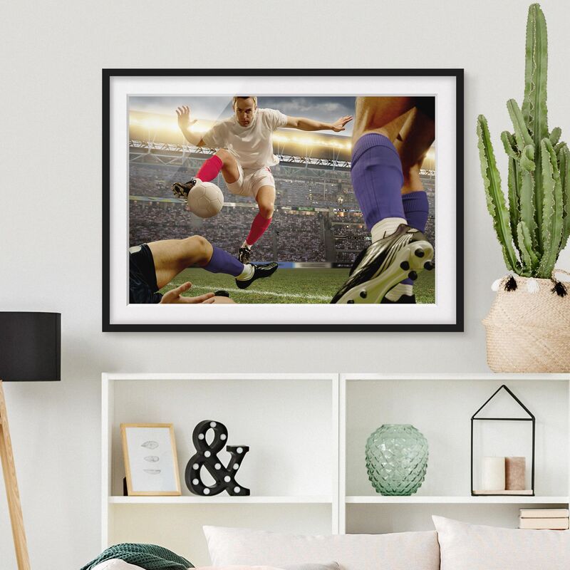 Póster enmarcado - Football Tactics Dimensión LxA: 18cm x 24cm, Marco: Negro
Póster enmarcado - Football Tactics Dimensión LxA: 18cm x 24cm, Marco: Negro