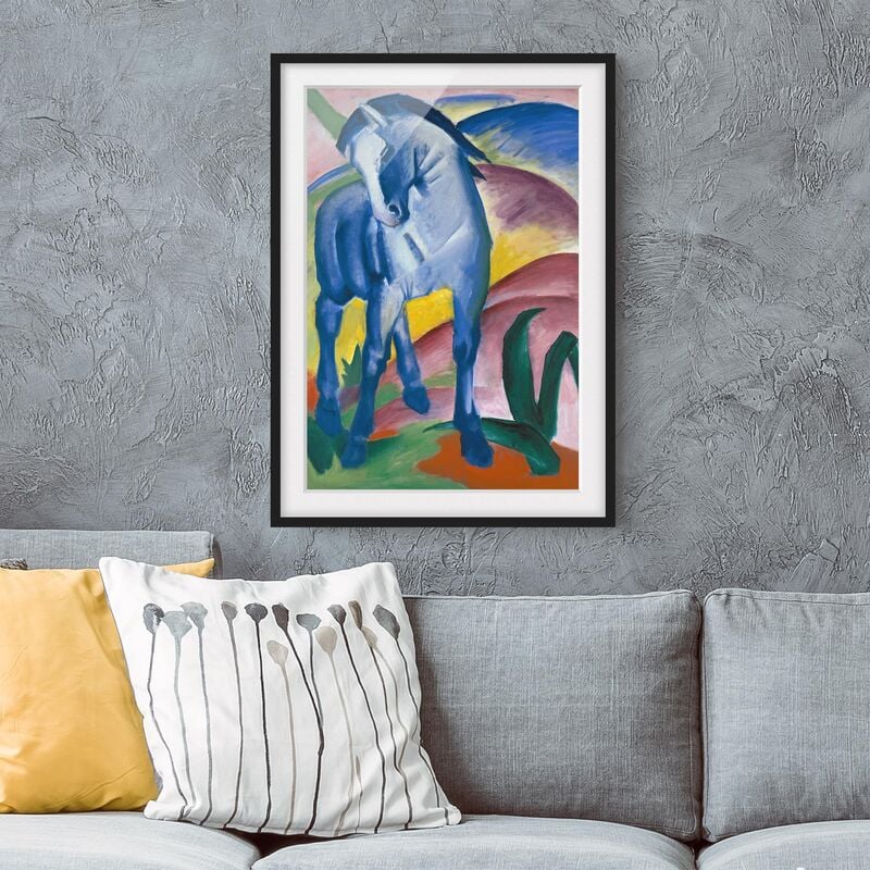 Póster enmarcado - Franz Marc - Blue Horse I Dimensión LxA: 100cm x 70cm, Marco: Negro
Póster enmarcado - Franz Marc - Blue Horse I Dimensión LxA: 100cm x 70cm, Marco: Negro