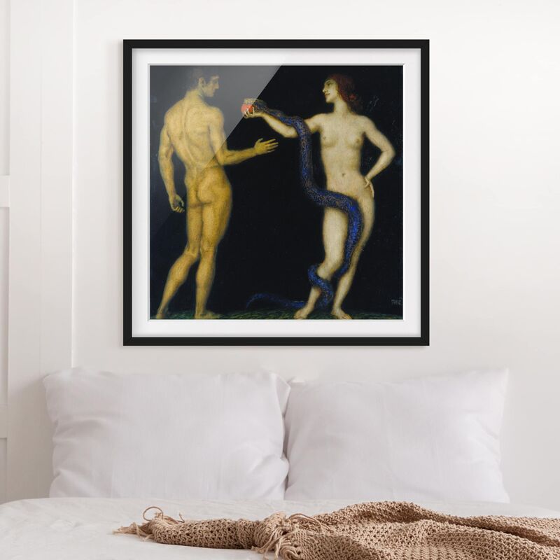 Póster enmarcado - Franz Von Stuck - Adam And Eve Dimensión LxA: 70cm x 70cm, Marco: Negro
Póster enmarcado - Franz Von Stuck - Adam And Eve Dimensión LxA: 70cm x 70cm, Marco: Negro