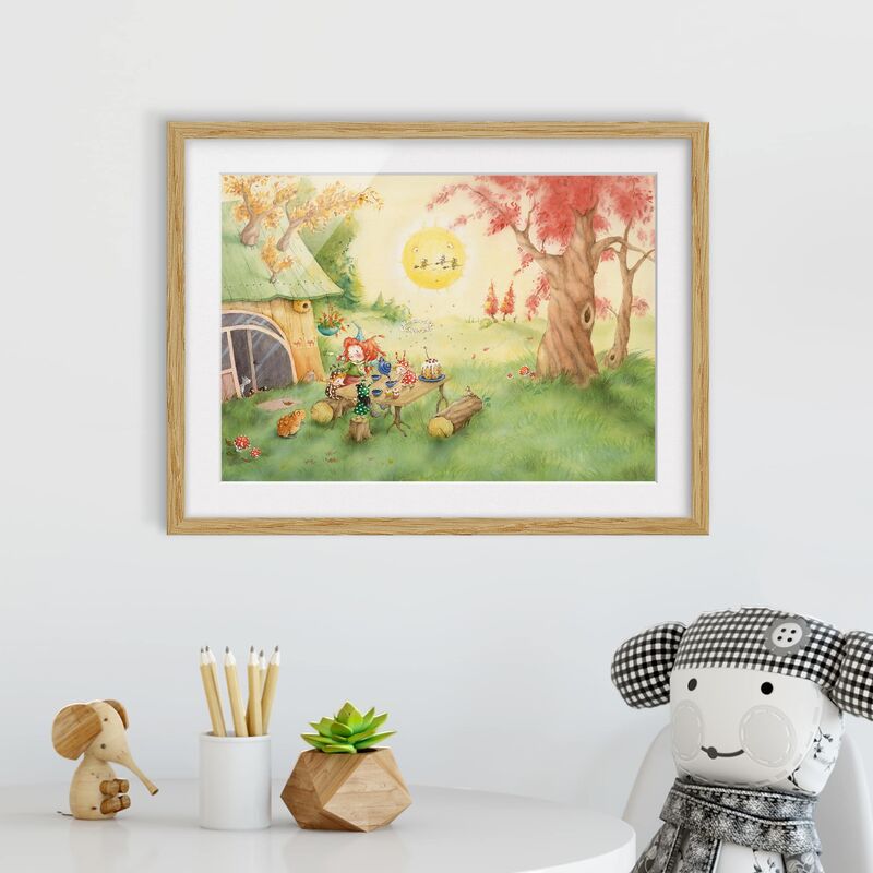 Póster enmarcado - Frida Eating Breakfast Dimensión LxA: 30cm x 40cm, Marco: Roble
Póster enmarcado - Frida Eating Breakfast Dimensión LxA: 30cm x 40cm, Marco: Roble