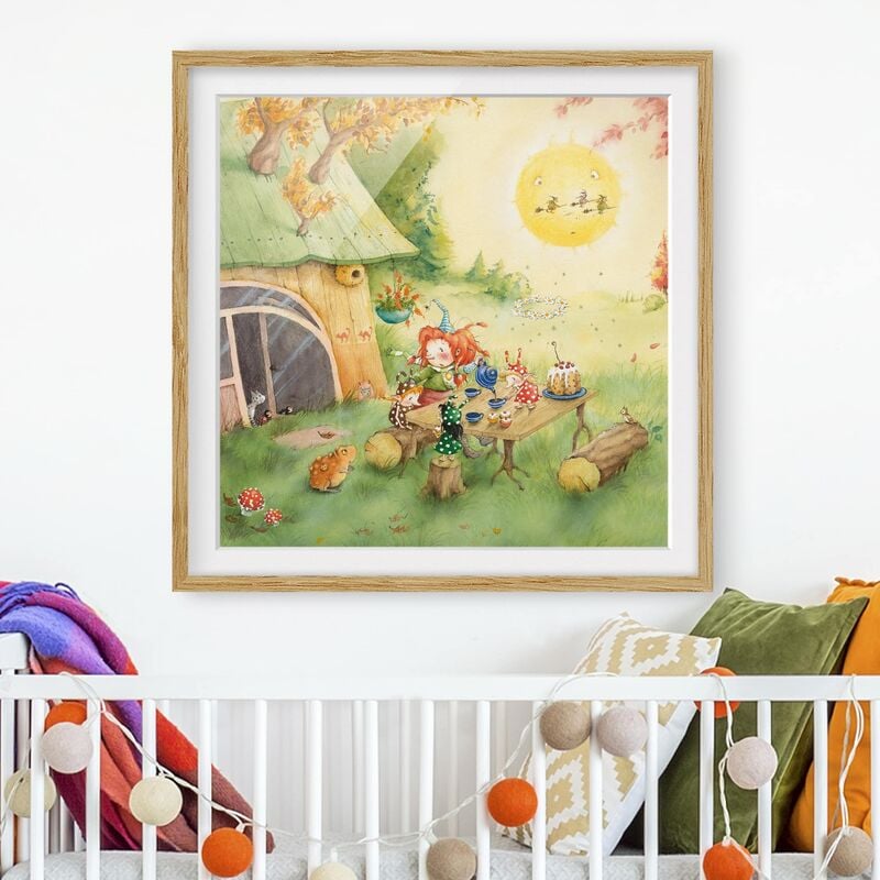 Póster enmarcado - Frida Eating Breakfast Dimensión LxA: 50cm x 50cm, Marco: Roble
Póster enmarcado - Frida Eating Breakfast Dimensión LxA: 50cm x 50cm, Marco: Roble
