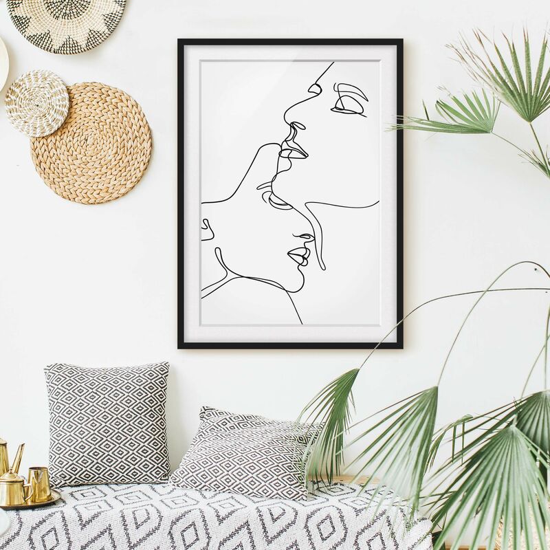 Póster enmarcado - Gentle Line Art Faces Bianco e nero Dimensión LxA: 40cm x 30cm, Marco: Negro
Póster enmarcado - Gentle Line Art Faces Bianco e nero Dimensión LxA: 40cm x 30cm, Marco: Negro