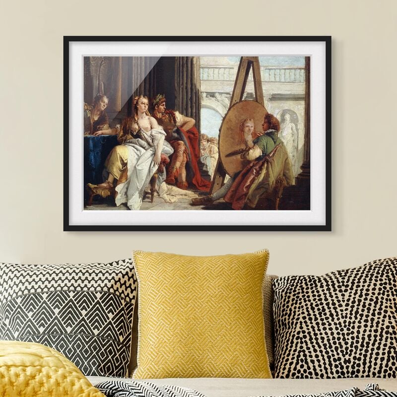 Póster enmarcado - Giovanni Battista Tiepolo - Alexander The Great Dimensión LxA: 50cm x 70cm, Marco: Negro
Póster enmarcado - Giovanni Battista Tiepolo - Alexander The Great Dimensión LxA: 50cm x 70cm, Marco: Negro