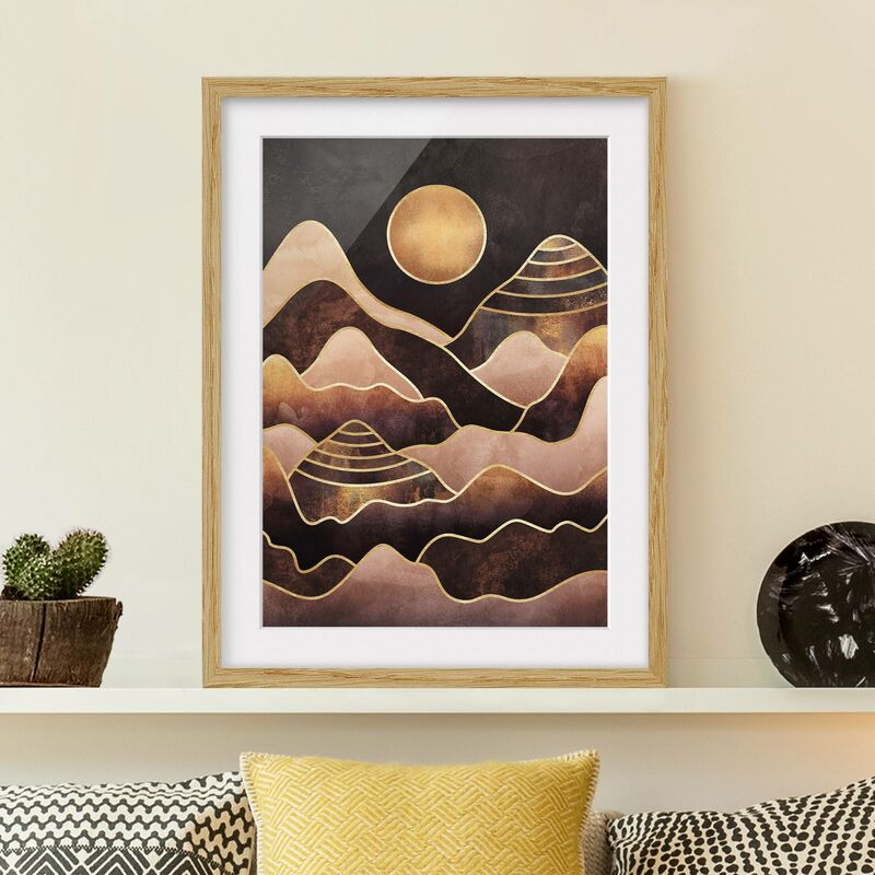 Póster enmarcado - Golden Sun astratti Monti Dimensión LxA: 24cm x 18cm, Marco: Roble
Póster enmarcado - Golden Sun astratti Monti Dimensión LxA: 24cm x 18cm, Marco: Roble