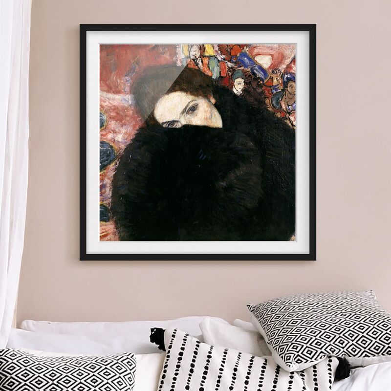 Póster enmarcado - Gustav Klimt - Lady With Muff Dimensión LxA: 70cm x 70cm, Marco: Negro
Póster enmarcado - Gustav Klimt - Lady With Muff Dimensión LxA: 70cm x 70cm, Marco: Negro
