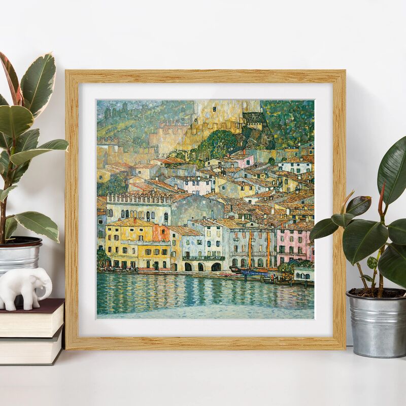 Póster enmarcado - Gustav Klimt - Malcesine sul Lago di Garda Dimensión LxA: 50cm x 50cm, Marco: Roble
Póster enmarcado - Gustav Klimt - Malcesine sul Lago di Garda Dimensión LxA: 50cm x 50cm, Marco: Roble