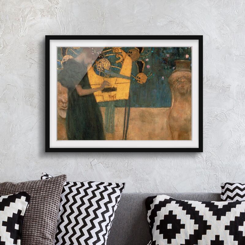 Bilderwelten - Póster enmarcado - Gustav Klimt - Music Dimensión LxA: 70cm x 100cm, Marco: Negro
Bilderwelten - Póster enmarcado - Gustav Klimt - Music Dimensión LxA: 70cm x 100cm, Marco: Negro