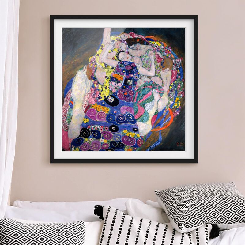 Póster enmarcado - Gustav Klimt - The Virgin Dimensión LxA: 30cm x 30cm, Marco: Negro
Póster enmarcado - Gustav Klimt - The Virgin Dimensión LxA: 30cm x 30cm, Marco: Negro