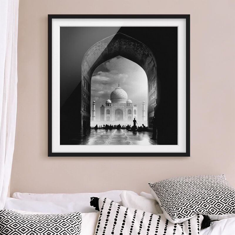 Póster enmarcado - Il Gateway al Taj Mahal Dimensión LxA: 70cm x 70cm, Marco: Negro
Póster enmarcado - Il Gateway al Taj Mahal Dimensión LxA: 70cm x 70cm, Marco: Negro