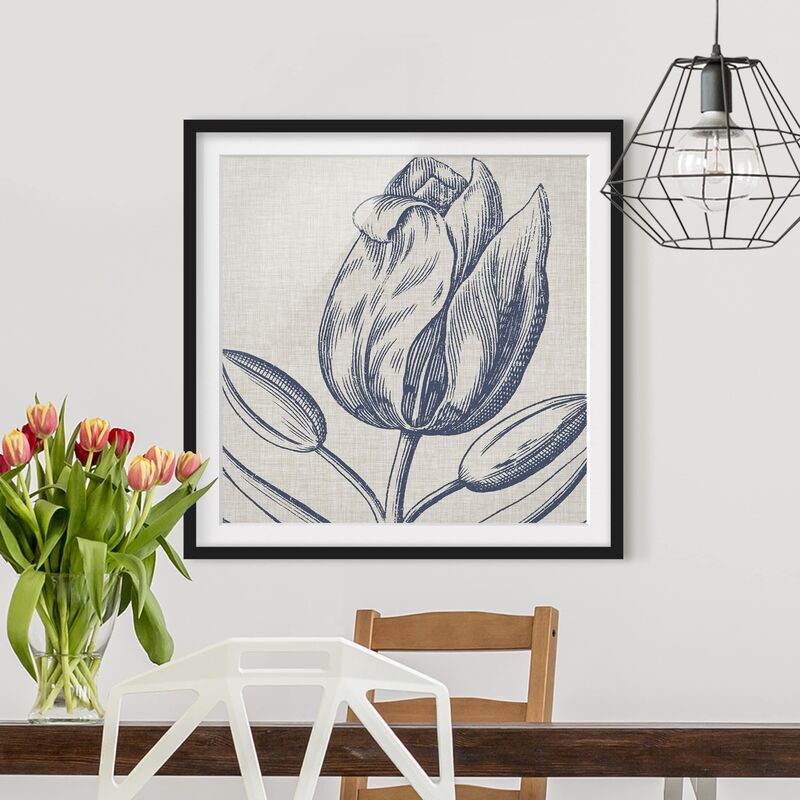 Póster enmarcado - Indigo Blossom On Linen IV Dimensión LxA: 20cm x 20cm, Marco: Negro
Póster enmarcado - Indigo Blossom On Linen IV Dimensión LxA: 20cm x 20cm, Marco: Negro