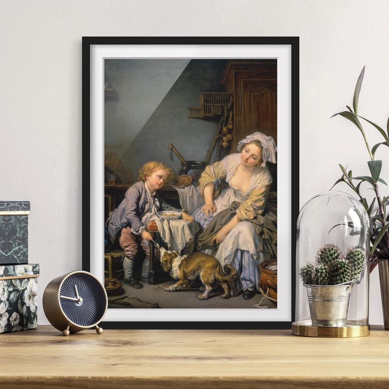 Póster enmarcado - Jean Baptiste Greuze - The Spoiled Child Dimensión LxA: 100cm x 70cm, Marco: Negro
Póster enmarcado - Jean Baptiste Greuze - The Spoiled Child Dimensión LxA: 100cm x 70cm, Marco: Negro