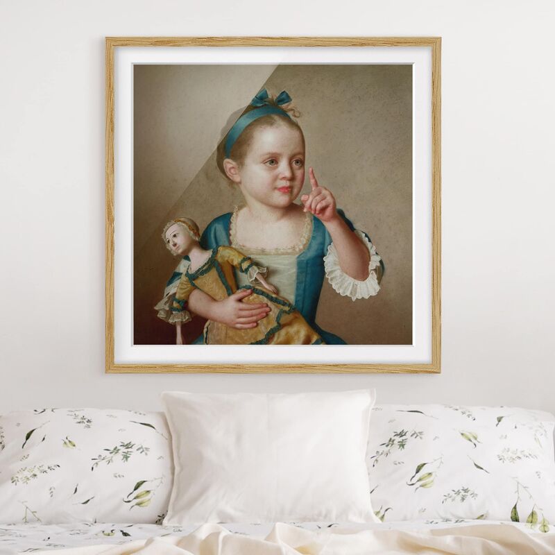 Póster enmarcado - Jean Etienne Liotard - Ragazza con la bambola Dimensión LxA: 50cm x 50cm, Marco: Roble
Póster enmarcado - Jean Etienne Liotard - Ragazza con la bambola Dimensión LxA: 50cm x 50cm, Marco: Roble
