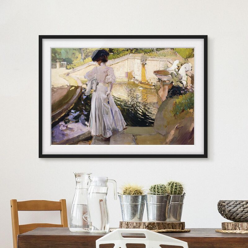 Póster enmarcado - Joaquin Sorolla - Maria Watches The Fish Dimensión LxA: 18cm x 24cm, Marco: Negro
Póster enmarcado - Joaquin Sorolla - Maria Watches The Fish Dimensión LxA: 18cm x 24cm, Marco: Negro