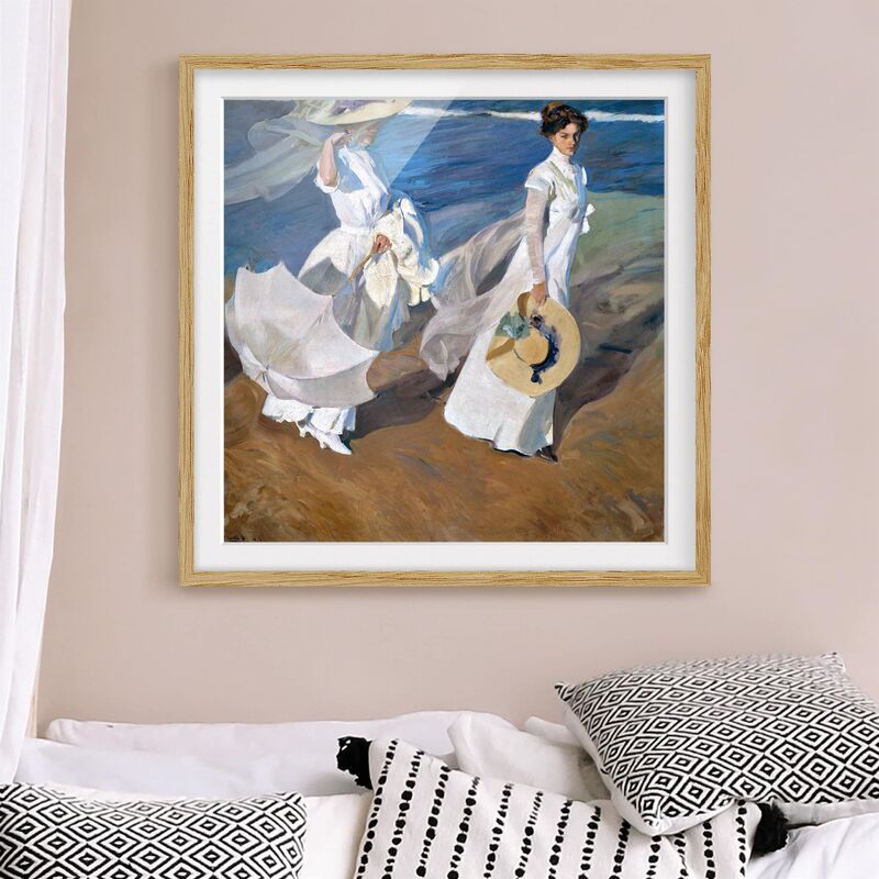Póster enmarcado - Joaquin Sorolla - Walk Along The Coast Dimensión LxA: 50cm x 50cm, Marco: Roble
Póster enmarcado - Joaquin Sorolla - Walk Along The Coast Dimensión LxA: 50cm x 50cm, Marco: Roble