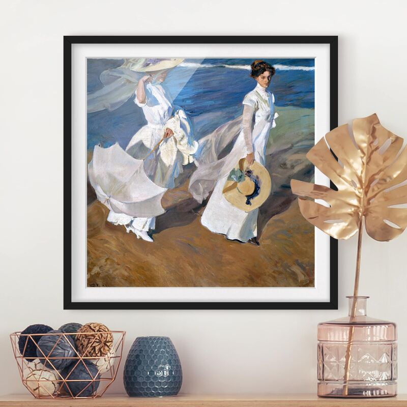 Póster enmarcado - Joaquin Sorolla - Walk Along The Coast Dimensión LxA: 30cm x 30cm, Marco: Negro
Póster enmarcado - Joaquin Sorolla - Walk Along The Coast Dimensión LxA: 30cm x 30cm, Marco: Negro