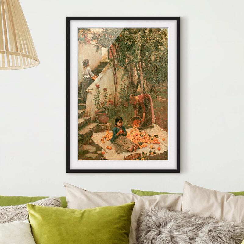 Póster enmarcado - John William Waterhouse - The Orange Pickers Dimensión LxA: 40cm x 30cm, Marco: Negro
Póster enmarcado - John William Waterhouse - The Orange Pickers Dimensión LxA: 40cm x 30cm, Marco: Negro