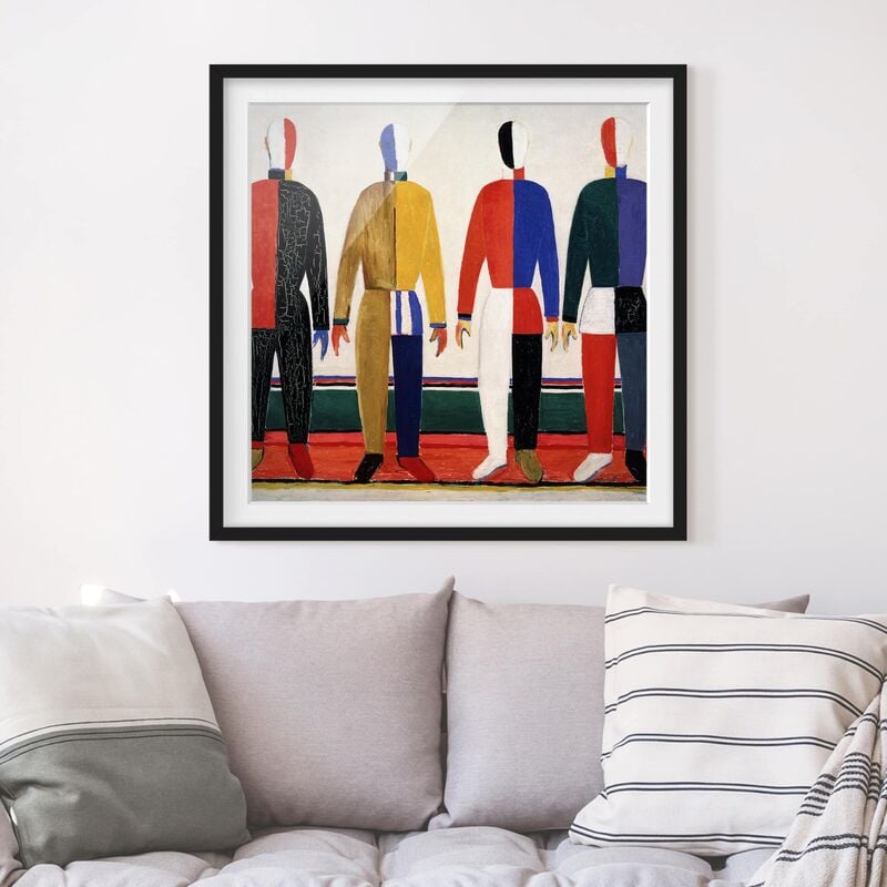 Póster enmarcado - Kasimir Malevich - The Athletes Dimensión LxA: 50cm x 50cm, Marco: Negro
Póster enmarcado - Kasimir Malevich - The Athletes Dimensión LxA: 50cm x 50cm, Marco: Negro