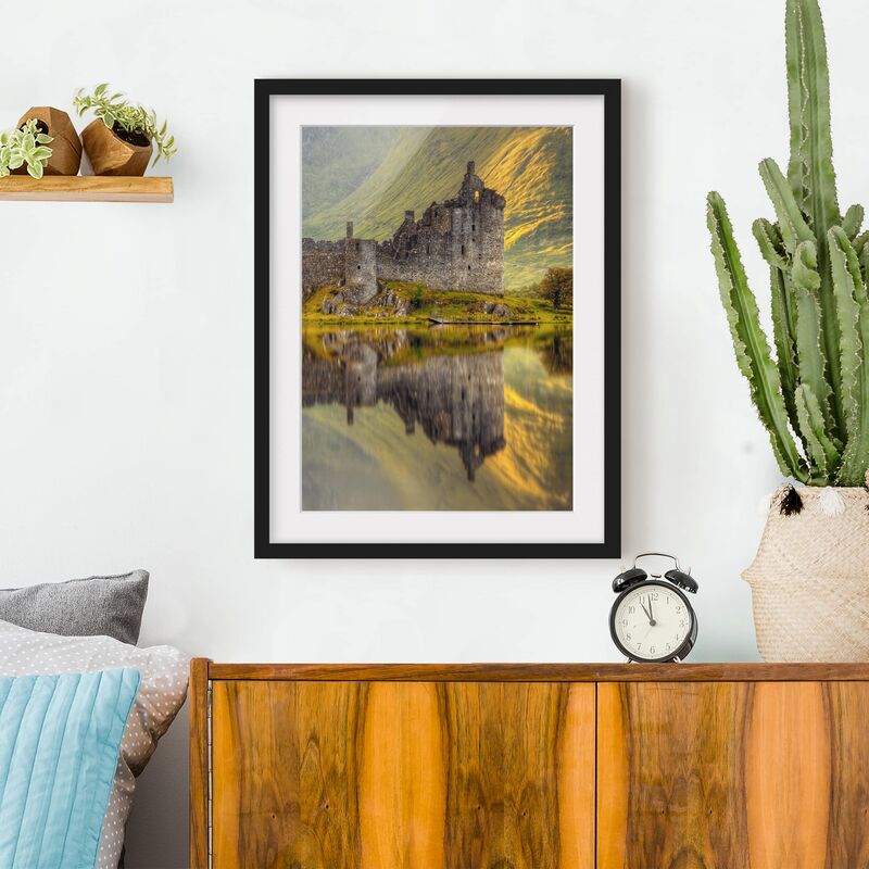 Póster enmarcado - Kilchurn Castle In Scotland Dimensión LxA: 55cm x 40cm, Marco: Negro
Póster enmarcado - Kilchurn Castle In Scotland Dimensión LxA: 55cm x 40cm, Marco: Negro