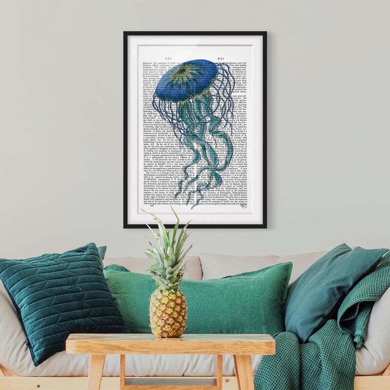 Póster enmarcado - Lettura Animal - Medusa Dimensión LxA: 100cm x 70cm, Marco: Negro
Póster enmarcado - Lettura Animal - Medusa Dimensión LxA: 100cm x 70cm, Marco: Negro