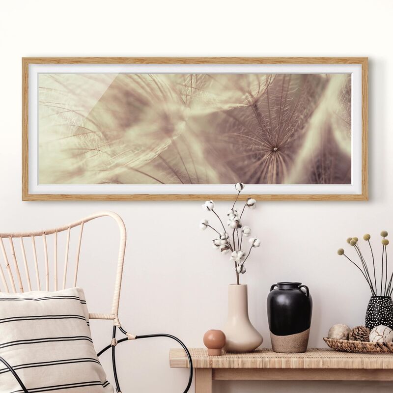 Póster enmarcado - Macro Colpo Dettagliato E Tarassaco Con Effetto Sfocatura Epoca Dimensión LxA: 40cm x 100cm, Marco: Roble
Póster enmarcado - Macro Colpo Dettagliato E Tarassaco Con Effetto Sfocatura Epoca Dimensión LxA: 40cm x 100cm, Marco: Roble