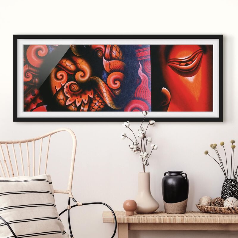 Póster enmarcado - Mente All'Interno Buddha Dimensión LxA: 50cm x 130cm, Marco: Negro
Póster enmarcado - Mente All'Interno Buddha Dimensión LxA: 50cm x 130cm, Marco: Negro