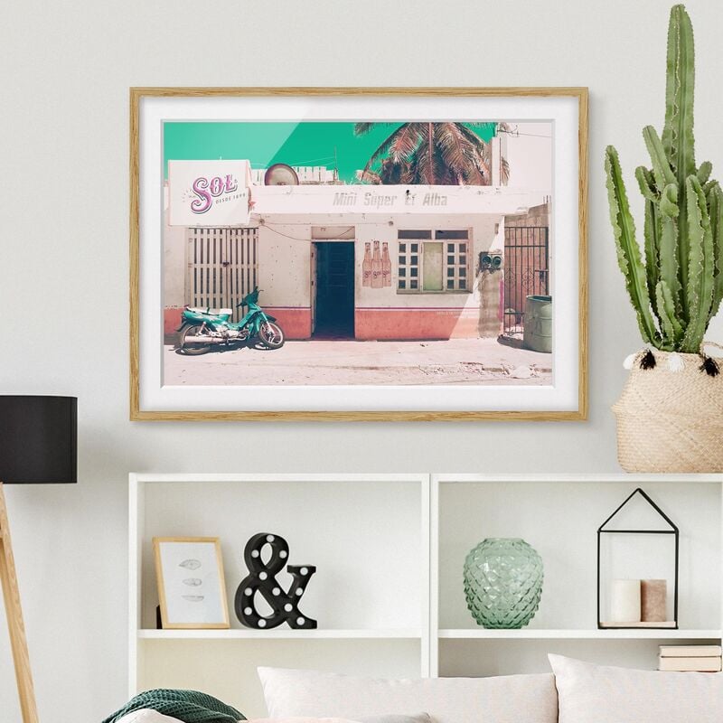 Póster enmarcado - Mini Supermarket Vintage Dimensión LxA: 50cm x 70cm, Marco: Roble
Póster enmarcado - Mini Supermarket Vintage Dimensión LxA: 50cm x 70cm, Marco: Roble