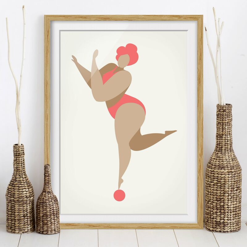 Póster enmarcado - Miss Dance in rosa Dimensión LxA: 70cm x 50cm, Marco: Roble
Póster enmarcado - Miss Dance in rosa Dimensión LxA: 70cm x 50cm, Marco: Roble