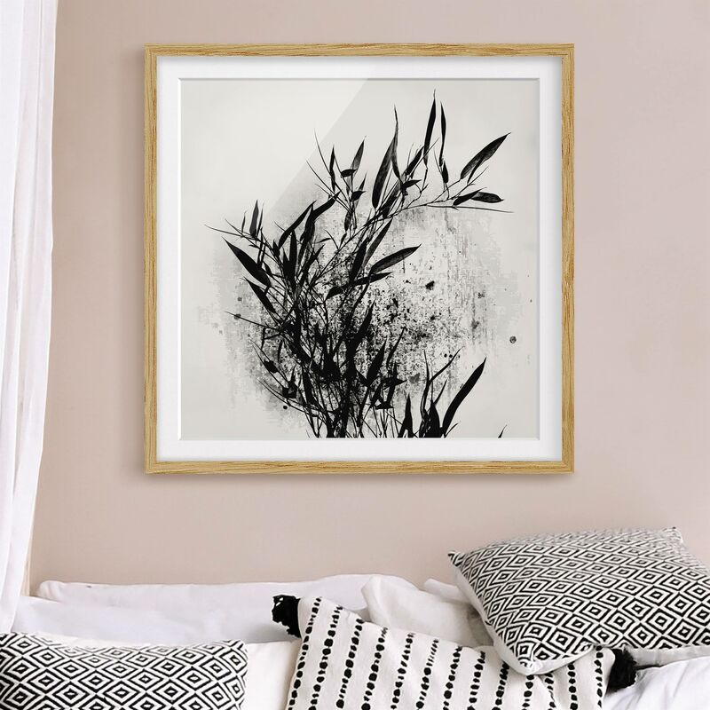 Póster enmarcado - Mondo vegetale grafico - Bambú nero Dimensión LxA: 50cm x 50cm, Marco: Roble
Póster enmarcado - Mondo vegetale grafico - Bambú nero Dimensión LxA: 50cm x 50cm, Marco: Roble