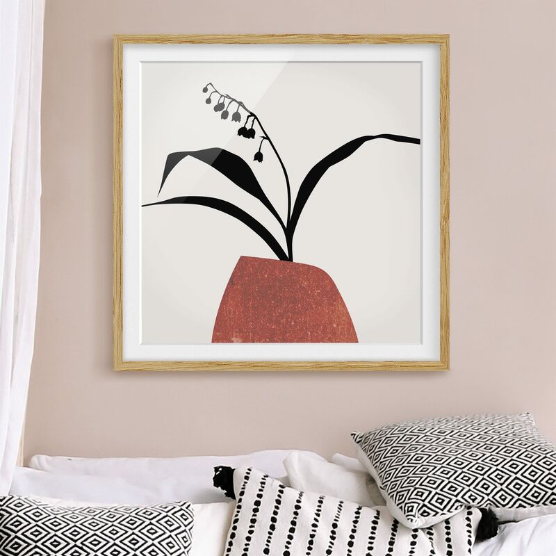 Póster enmarcado - Mondo vegetale grafico - Mughetto Dimensión LxA: 70cm x 70cm, Marco: Roble
Póster enmarcado - Mondo vegetale grafico - Mughetto Dimensión LxA: 70cm x 70cm, Marco: Roble
