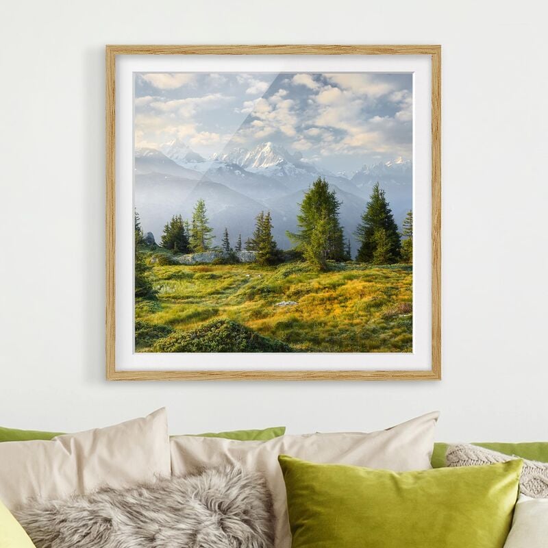 Póster enmarcado - Émosson Wallis Switzerland Dimensión LxA: 50cm x 50cm, Marco: Roble
Póster enmarcado - Émosson Wallis Switzerland Dimensión LxA: 50cm x 50cm, Marco: Roble