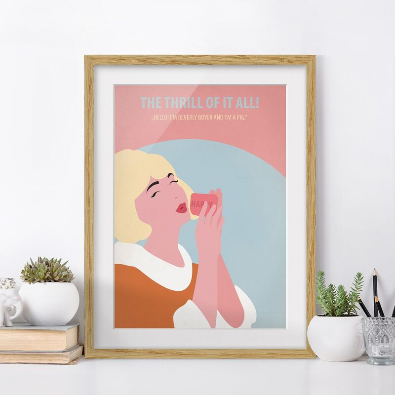 Póster enmarcado - Movie Posters l'emozione di tutto! Dimensión LxA: 55cm x 40cm, Marco: Roble
Póster enmarcado - Movie Posters l'emozione di tutto! Dimensión LxA: 55cm x 40cm, Marco: Roble
